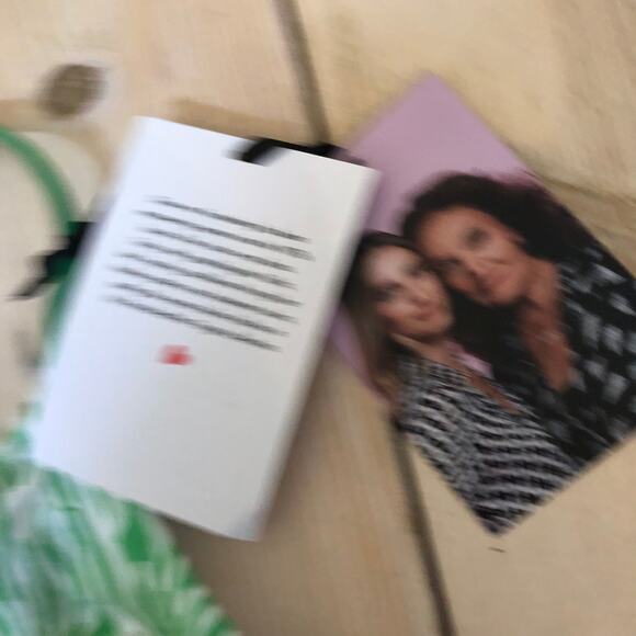 Diane Von Furstenburg NWT Women's Geranium Leaf Green Print Bra Size S - Picture 5 of 7